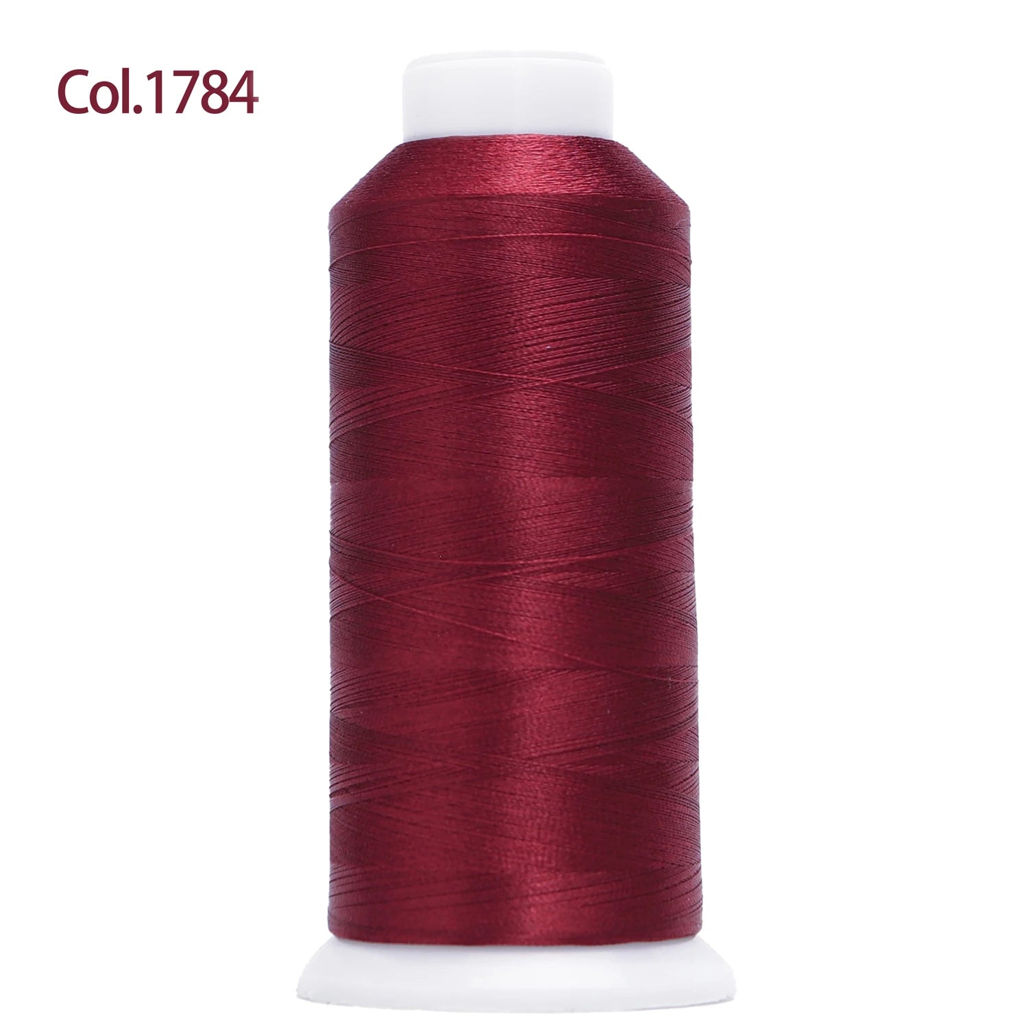 80-Color Polyester Embroidery Thread – 4000m Big Rolls