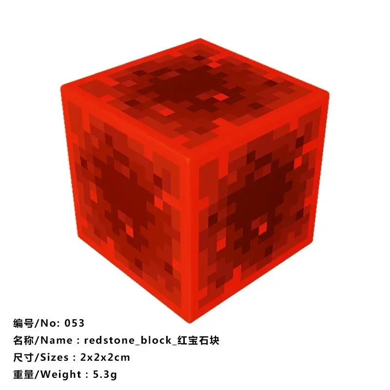 5pcs Magnetic Cube Blocks – Minecraft-Inspired Puzzle Toy Set