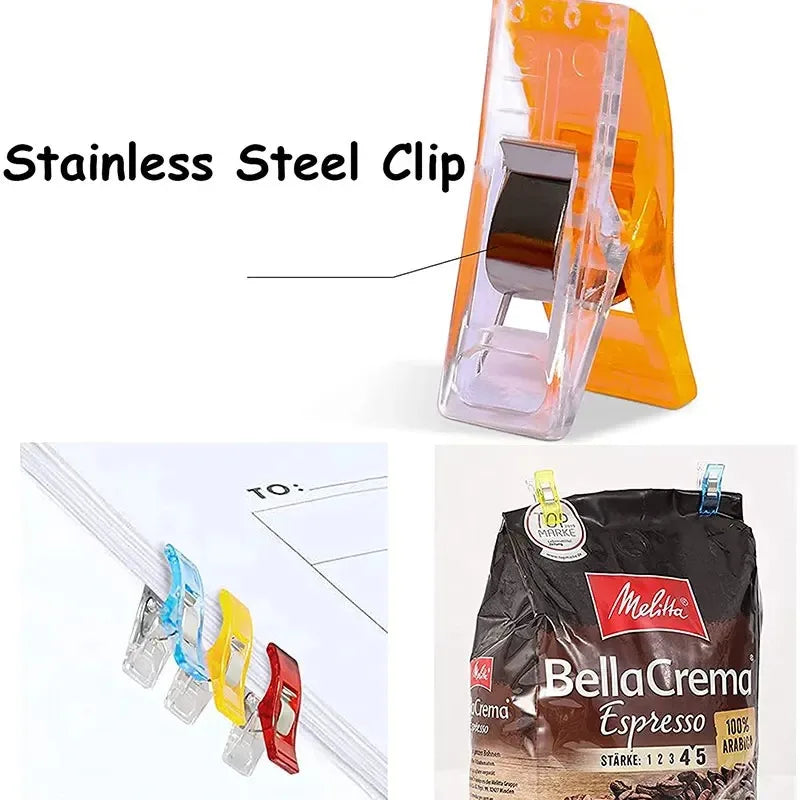 10-50pcs Multipurpose Sewing Clips – Plastic Craft & Quilting Clamps