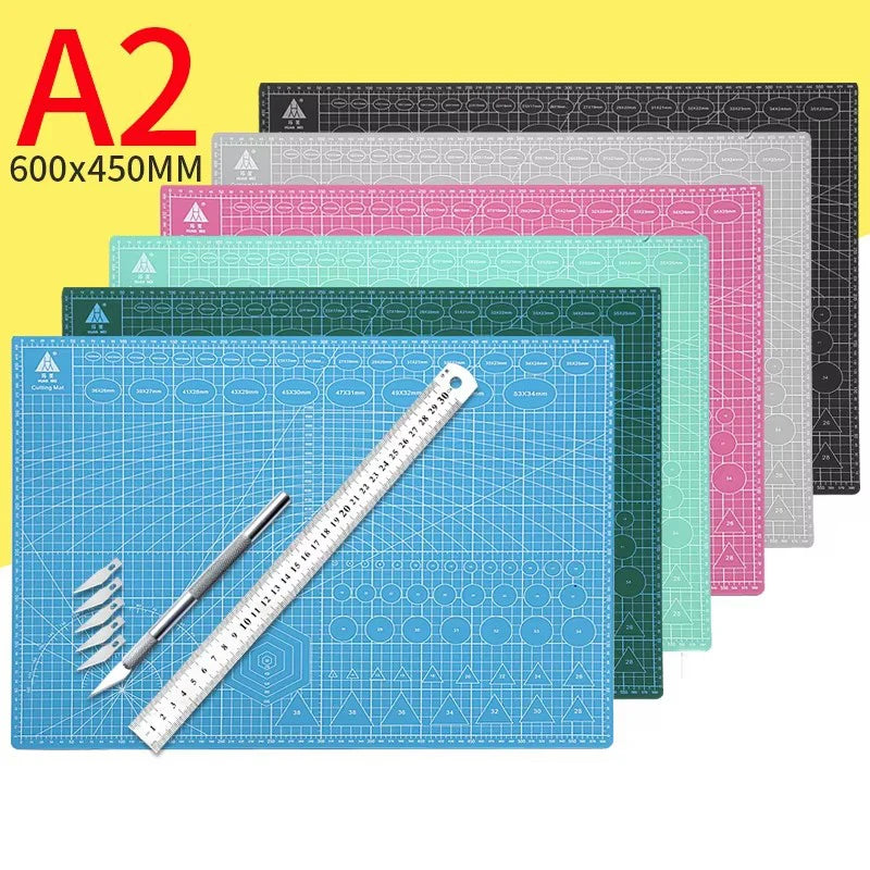 A2 Self-Healing Cutting Mat – Double-Sided 60×45cm