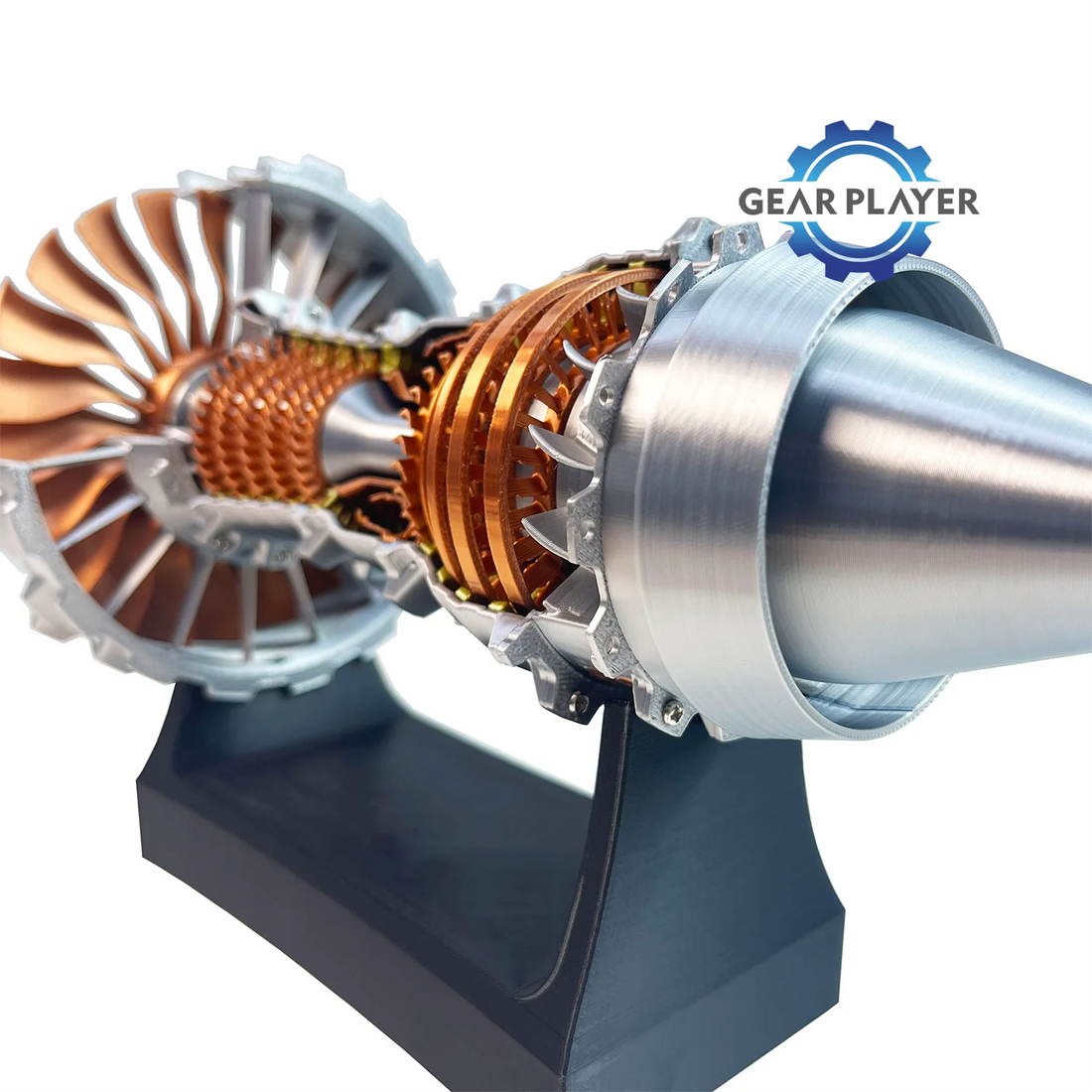 Turbofan Engine DIY Model – Educational Mechanical Aircraft Kit