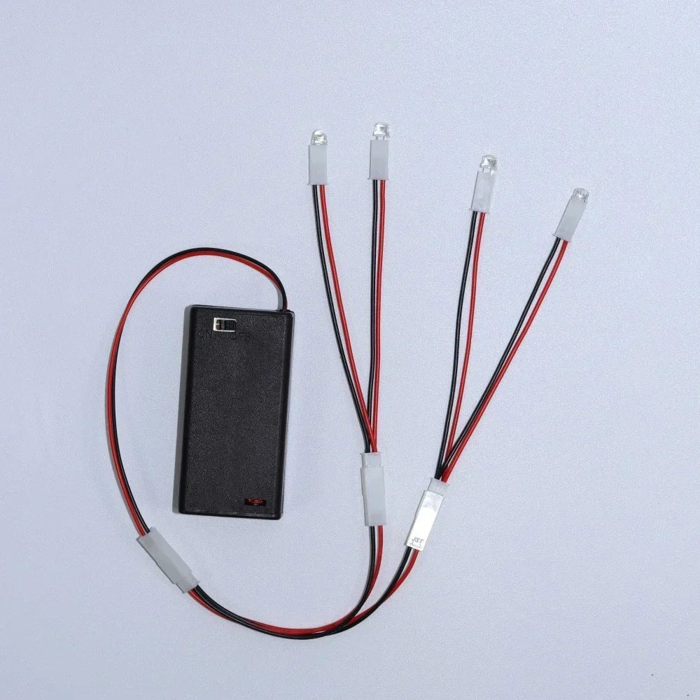 LED Mini Night Light – Battery-Powered DIY Model Lamp