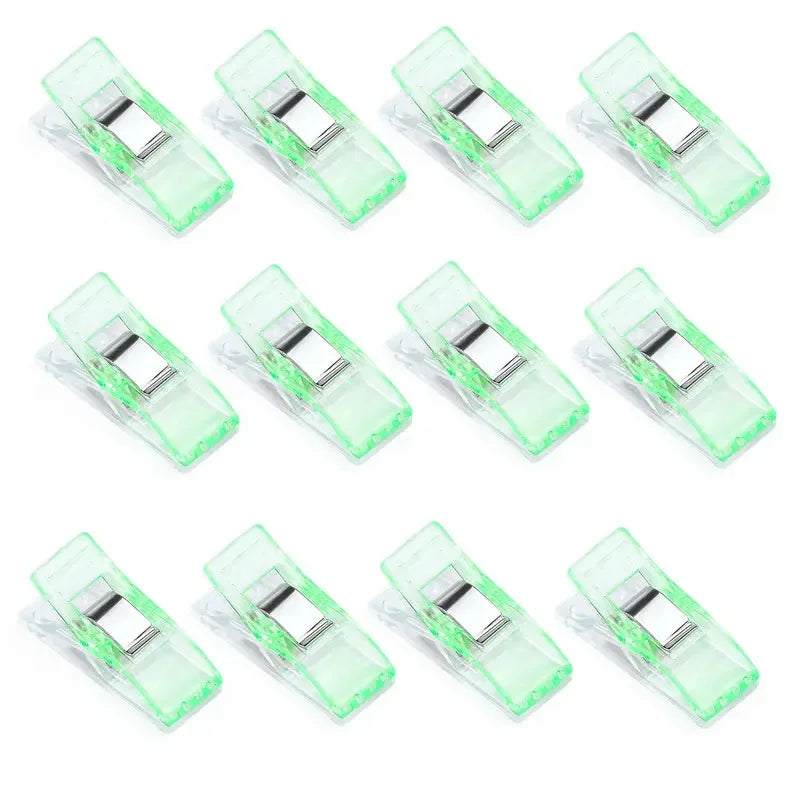 10-50pcs Multipurpose Sewing Clips – Plastic Craft & Quilting Clamps