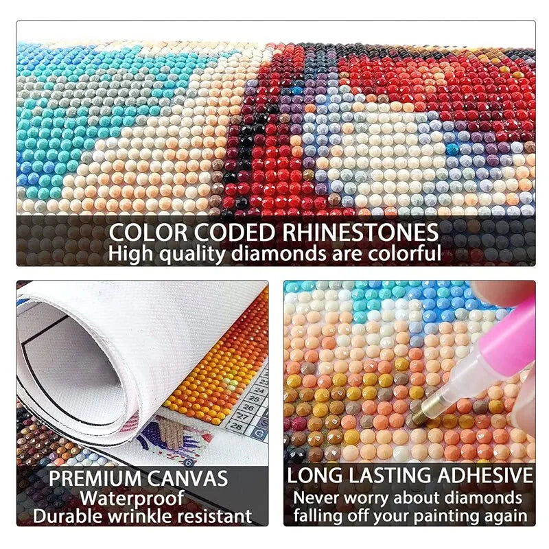 Starfish 5D Diamond Painting – Fantasy Seaside Mosaic Kit