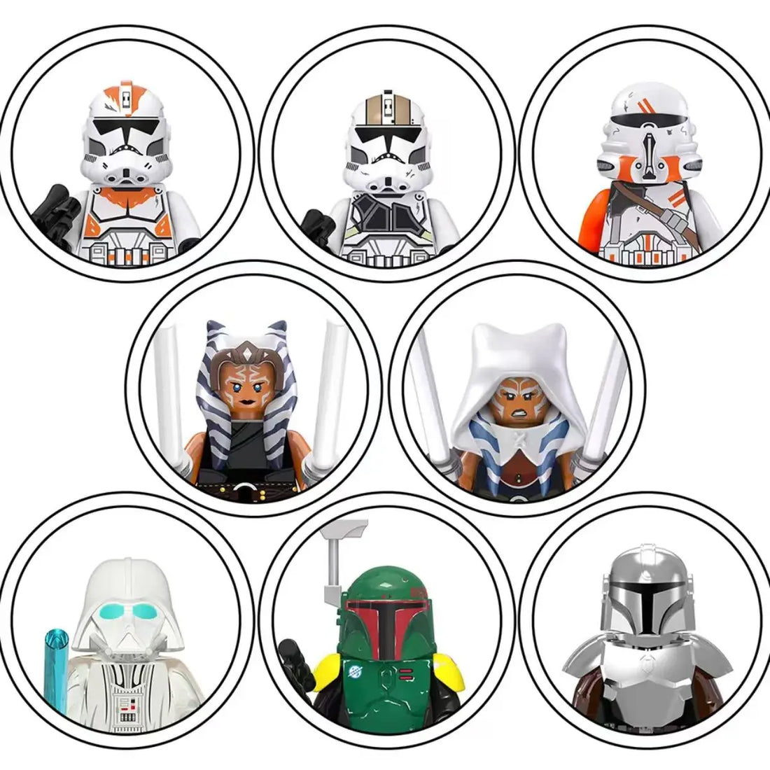 SW Movie Soldier Mini Figures – Action Building Block Toy Set