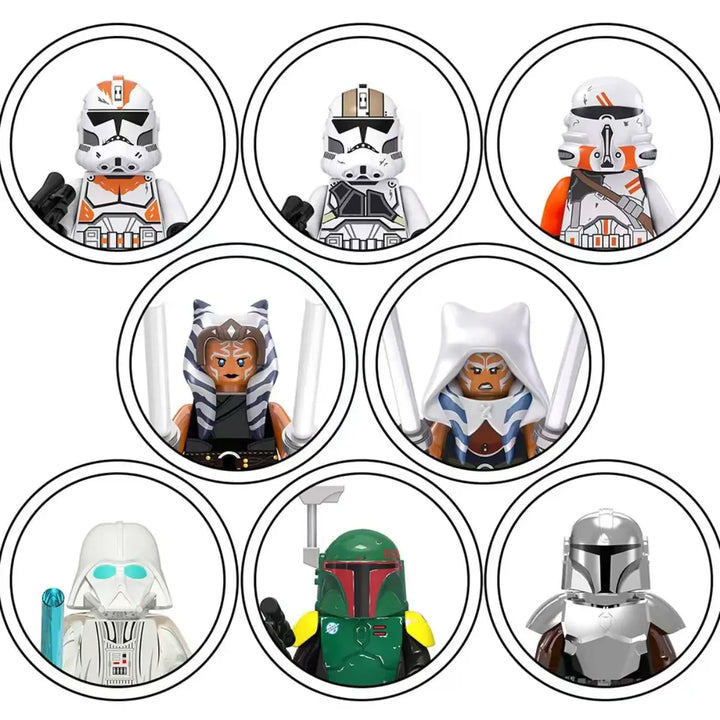 SW Movie Soldier Mini Figures – Action Building Block Toy Set