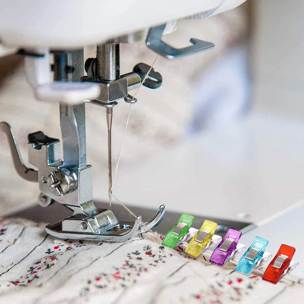 10-50pcs Multipurpose Sewing Clips – Plastic Craft & Quilting Clamps