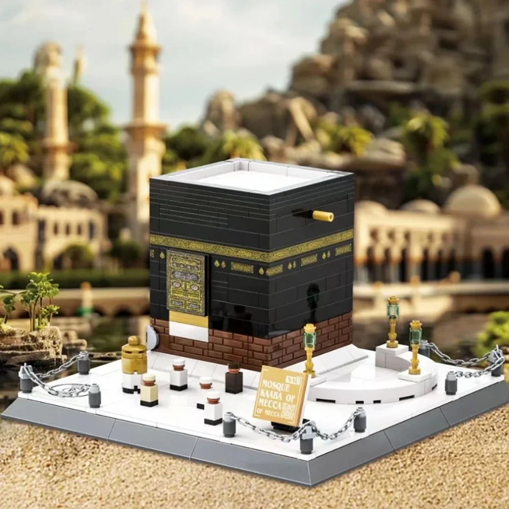 Mecca Mosque & Kaaba Architecture Blocks – Educational Model Set