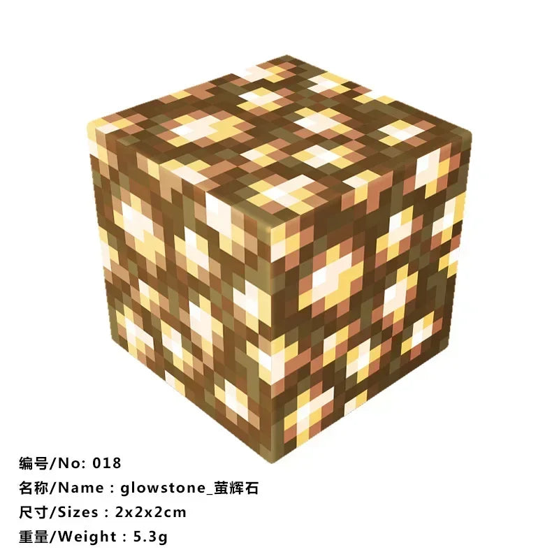 5pcs Magnetic Cube Blocks – Minecraft-Inspired Puzzle Toy Set