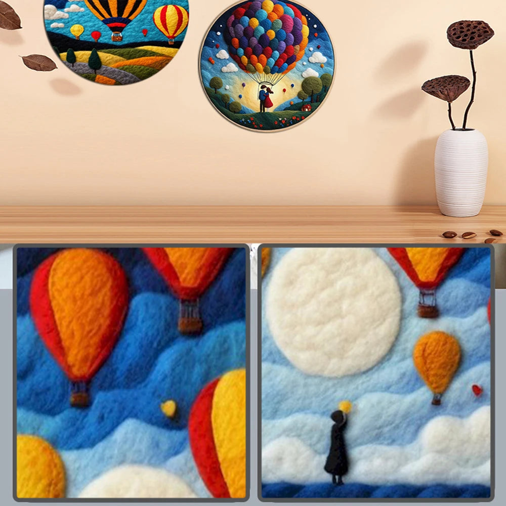 DIY Wool Felting Painting Ki