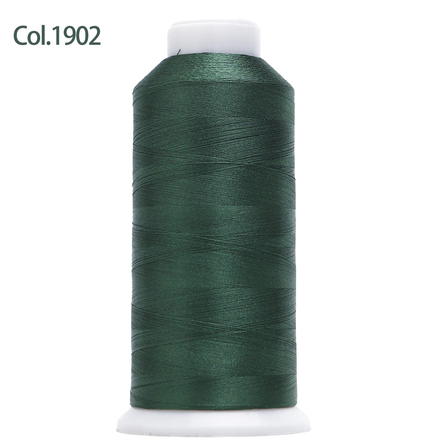80-Color Polyester Embroidery Thread – 4000m Big Rolls