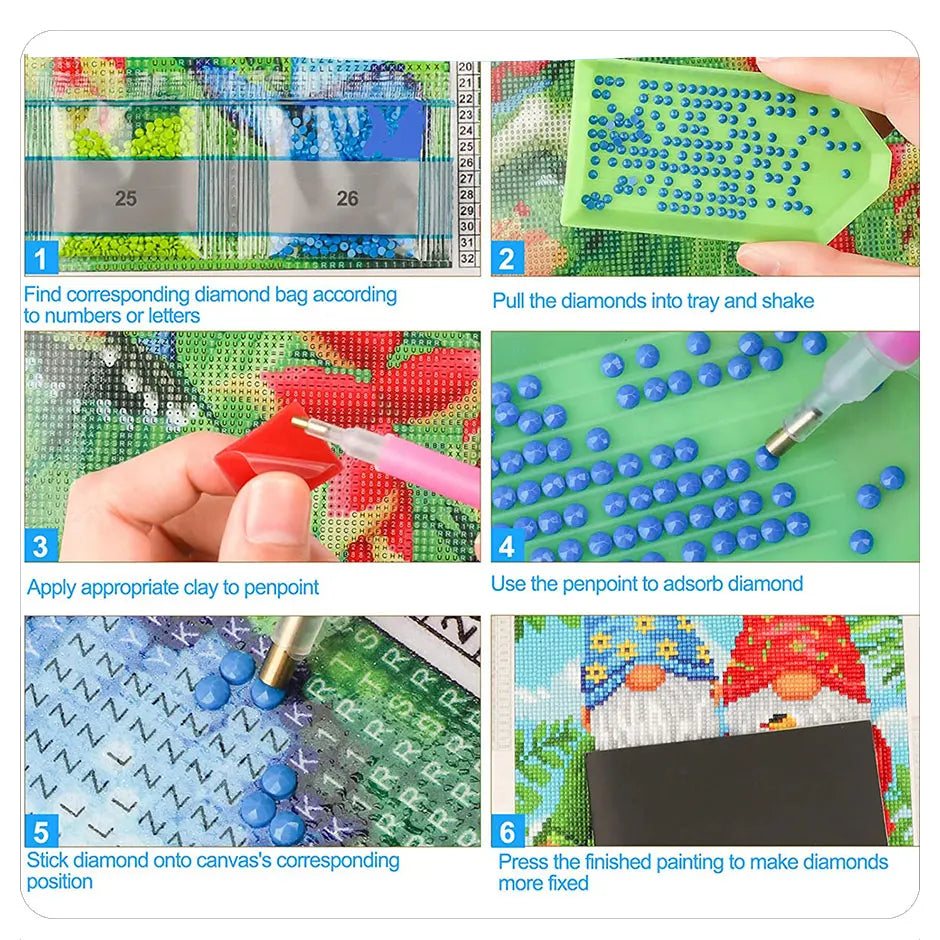 Starfish 5D Diamond Painting – Fantasy Seaside Mosaic Kit