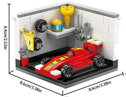 Mini City Street Snack Shop Blocks – Compatible Building Set