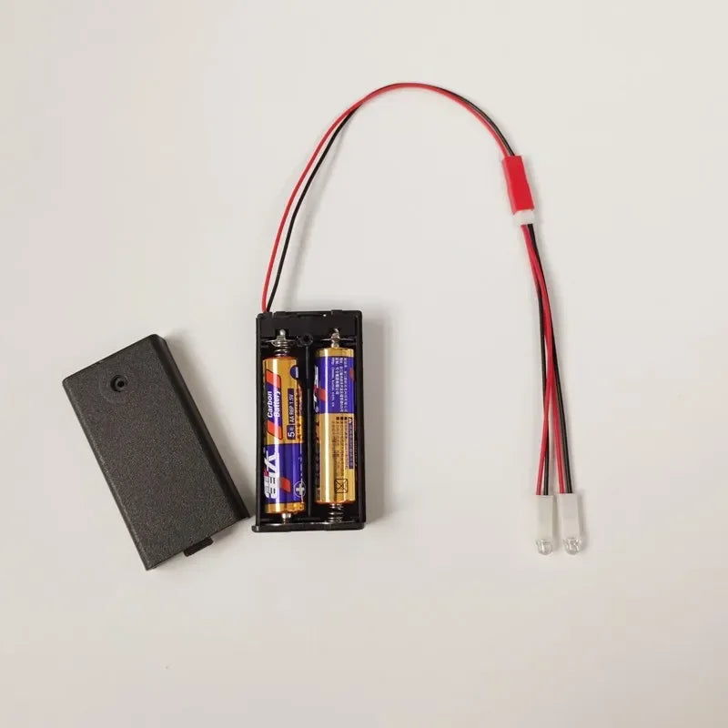 LED Mini Night Light – Battery-Powered DIY Model Lamp