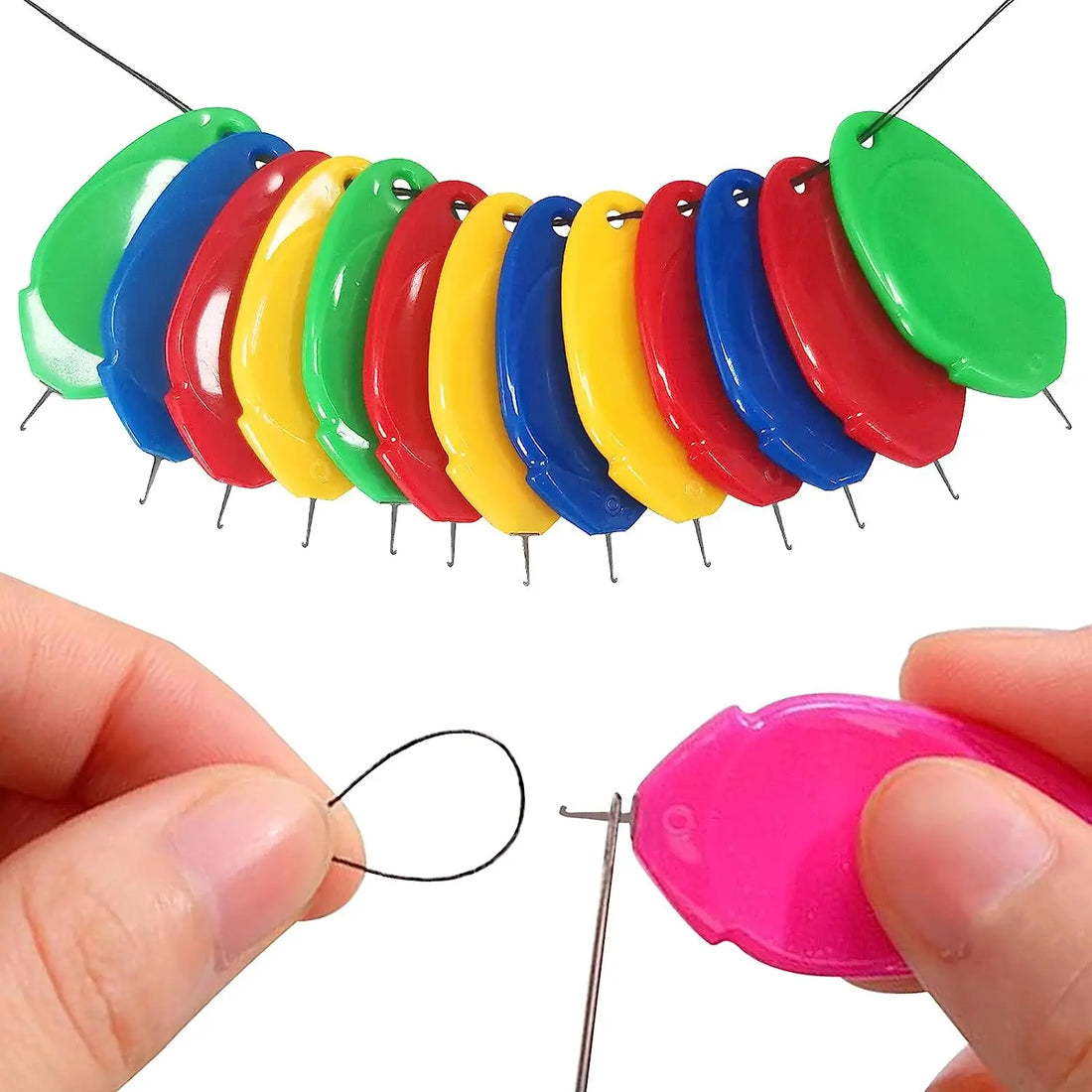 5/10pcs Automatic Needle Threaders – Easy Thread Guide Tool