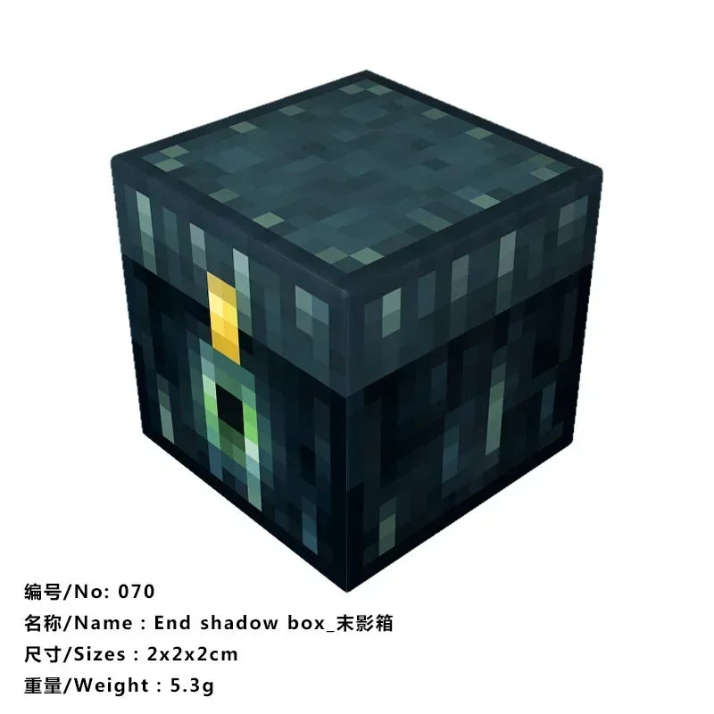 5pcs Magnetic Cube Blocks – Minecraft-Inspired Puzzle Toy Set