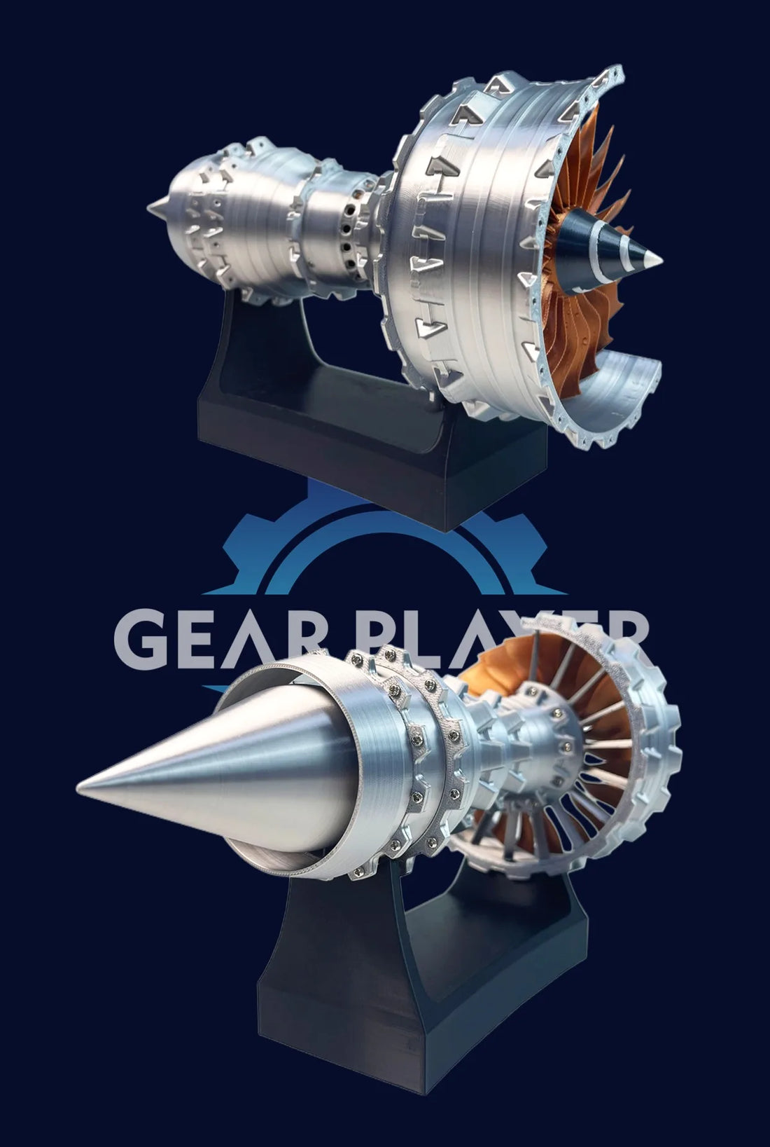Turbofan Engine DIY Model – Educational Mechanical Aircraft Kit