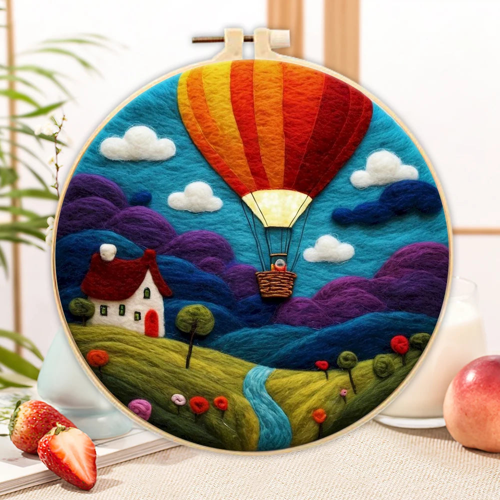 DIY Wool Felting Painting Ki
