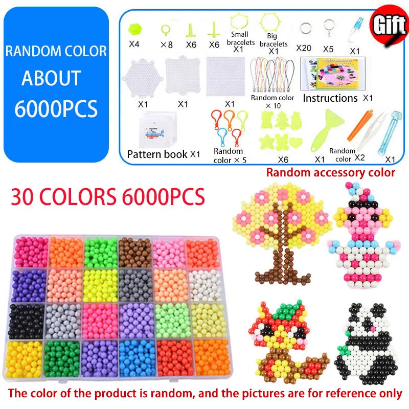 Magic Water Fuse Beads Set – DIY Craft & Sensory Toy Kit