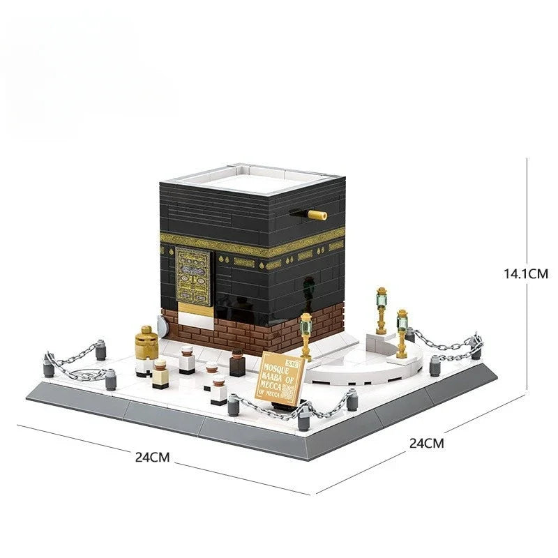 Mecca Mosque & Kaaba Architecture Blocks – Educational Model Set
