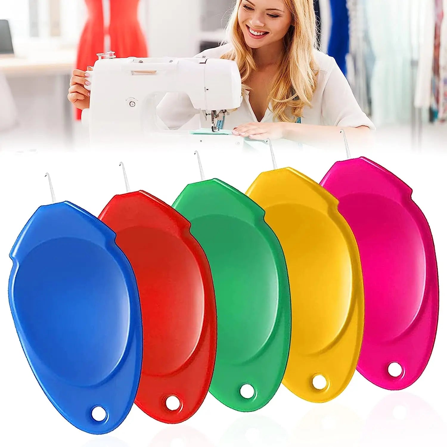 5/10pcs Automatic Needle Threaders – Easy Thread Guide Tool