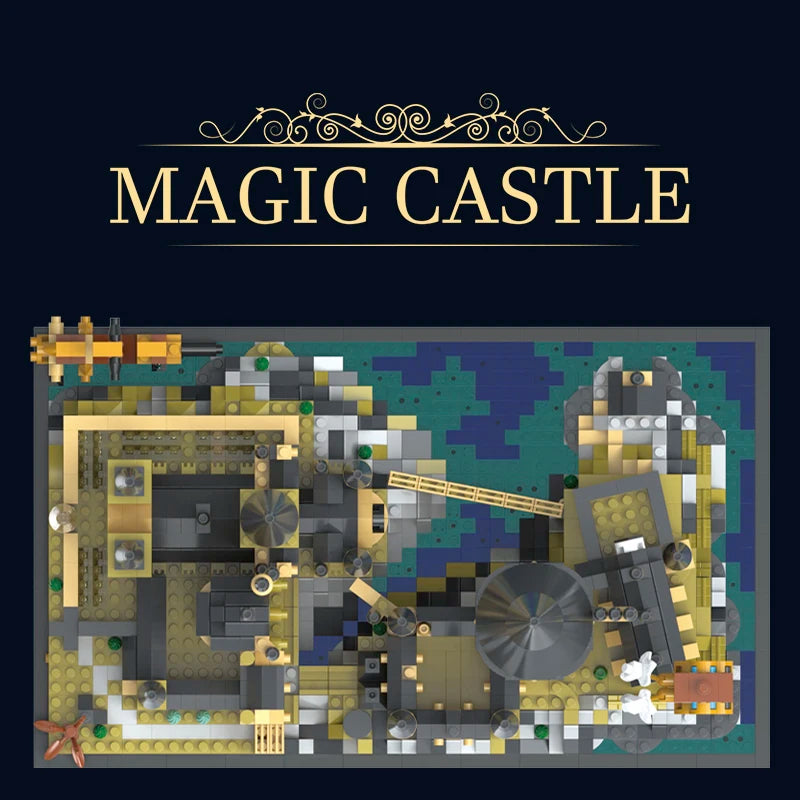 2700+pcs Medieval Castle Building Bricks – Magic World MOC Set