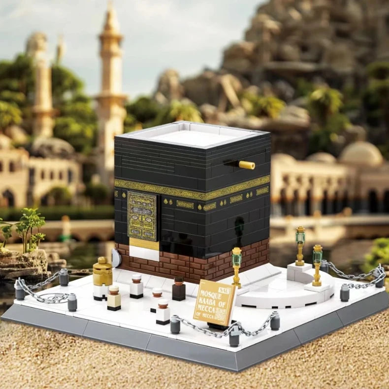 Mecca Mosque & Kaaba Architecture Blocks – Educational Model Set