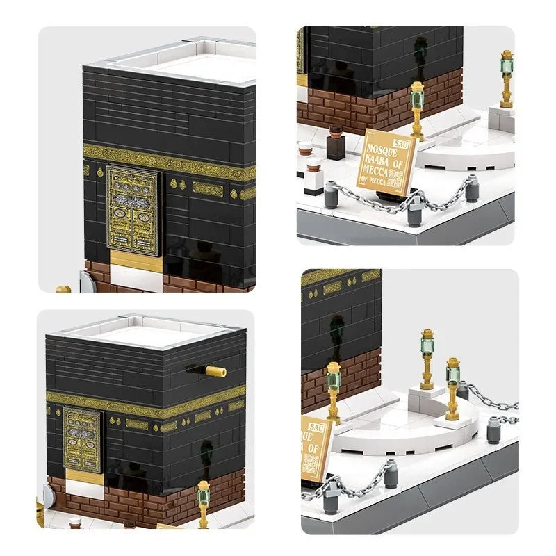 Mecca Mosque & Kaaba Architecture Blocks – Educational Model Set