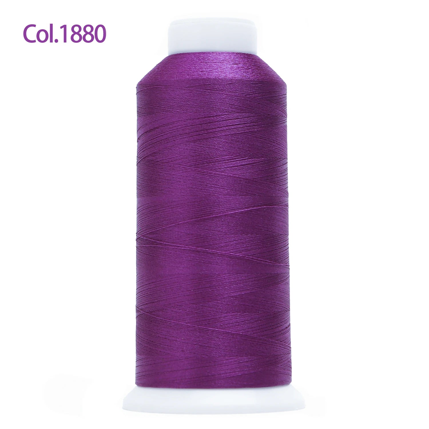 80-Color Polyester Embroidery Thread – 4000m Big Rolls