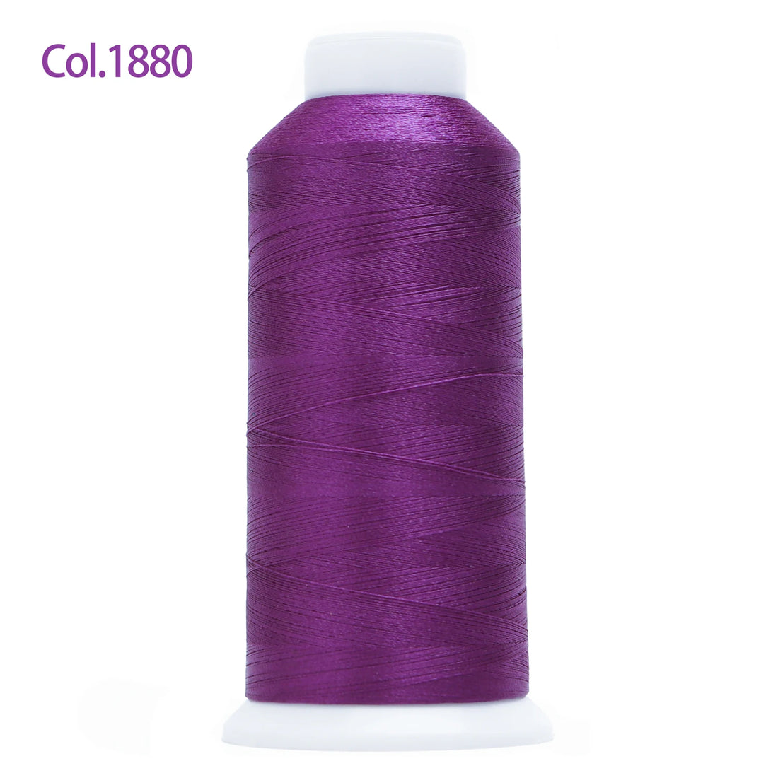80-Color Polyester Embroidery Thread – 4000m Big Rolls