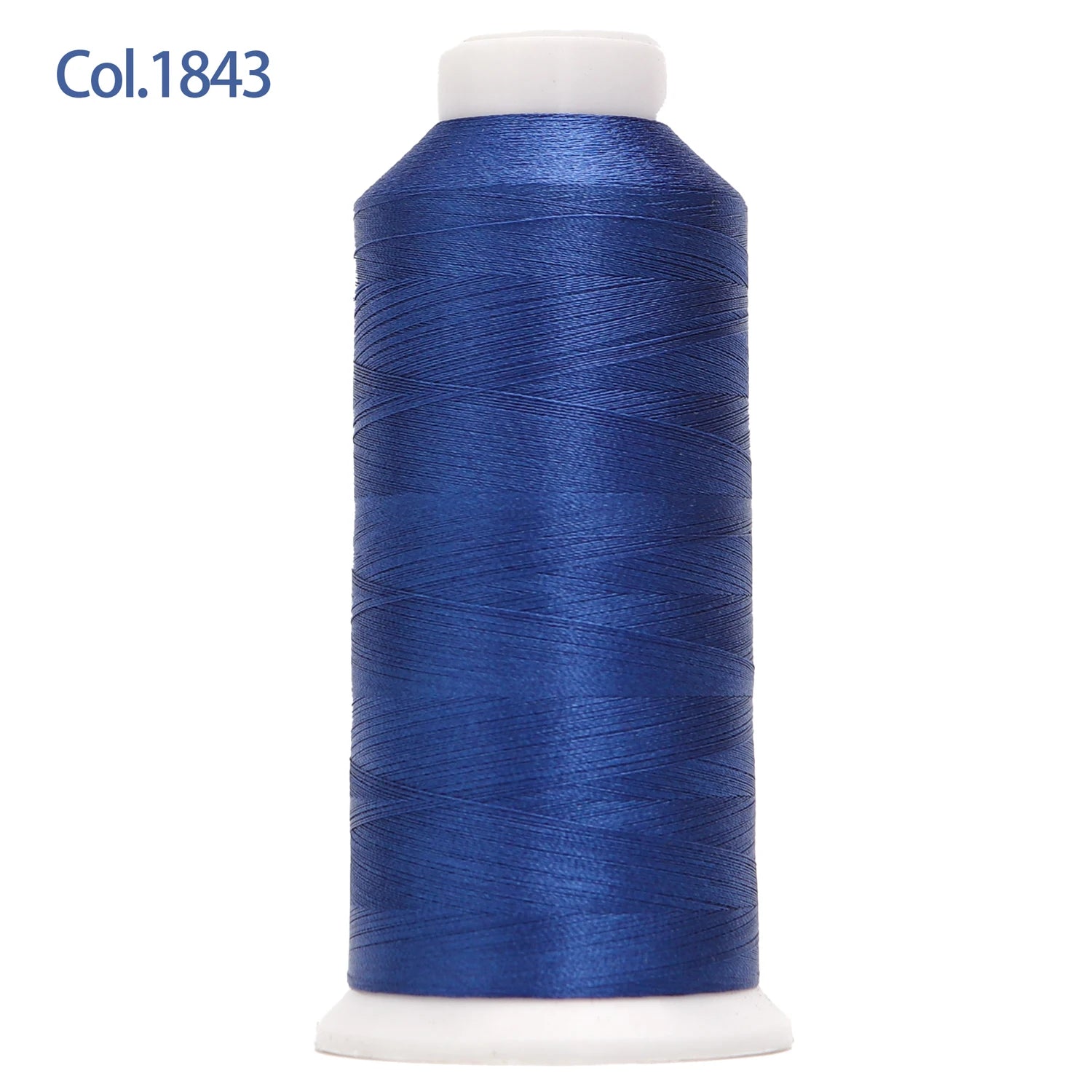 80-Color Polyester Embroidery Thread – 4000m Big Rolls
