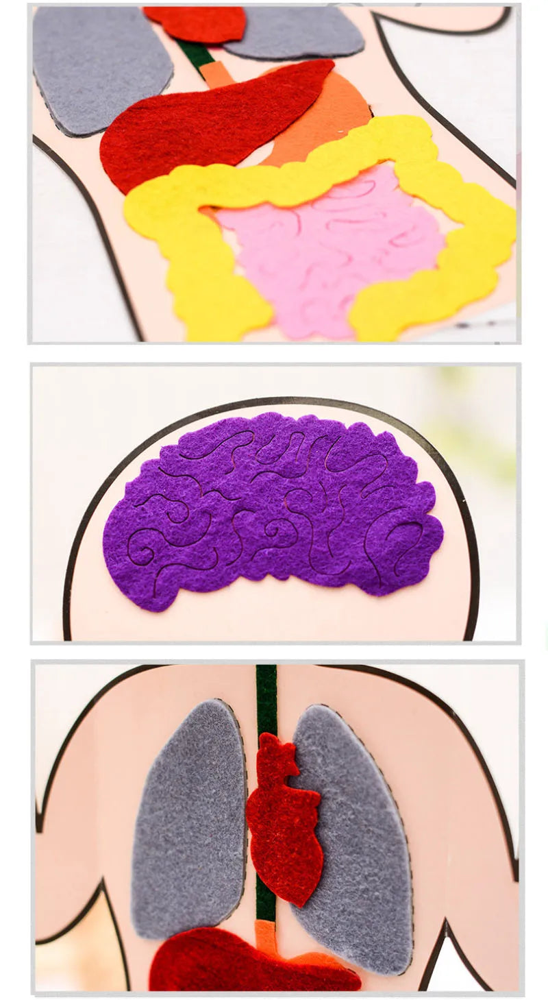 Children’s DIY Sewing Kit – Educational Felt Animal Craft Set