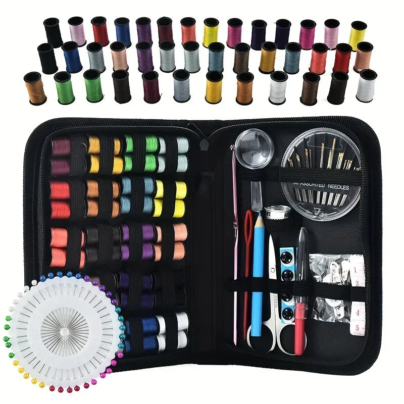 67/128pcs Sewing Kit With Sewing Supplies And Accessories