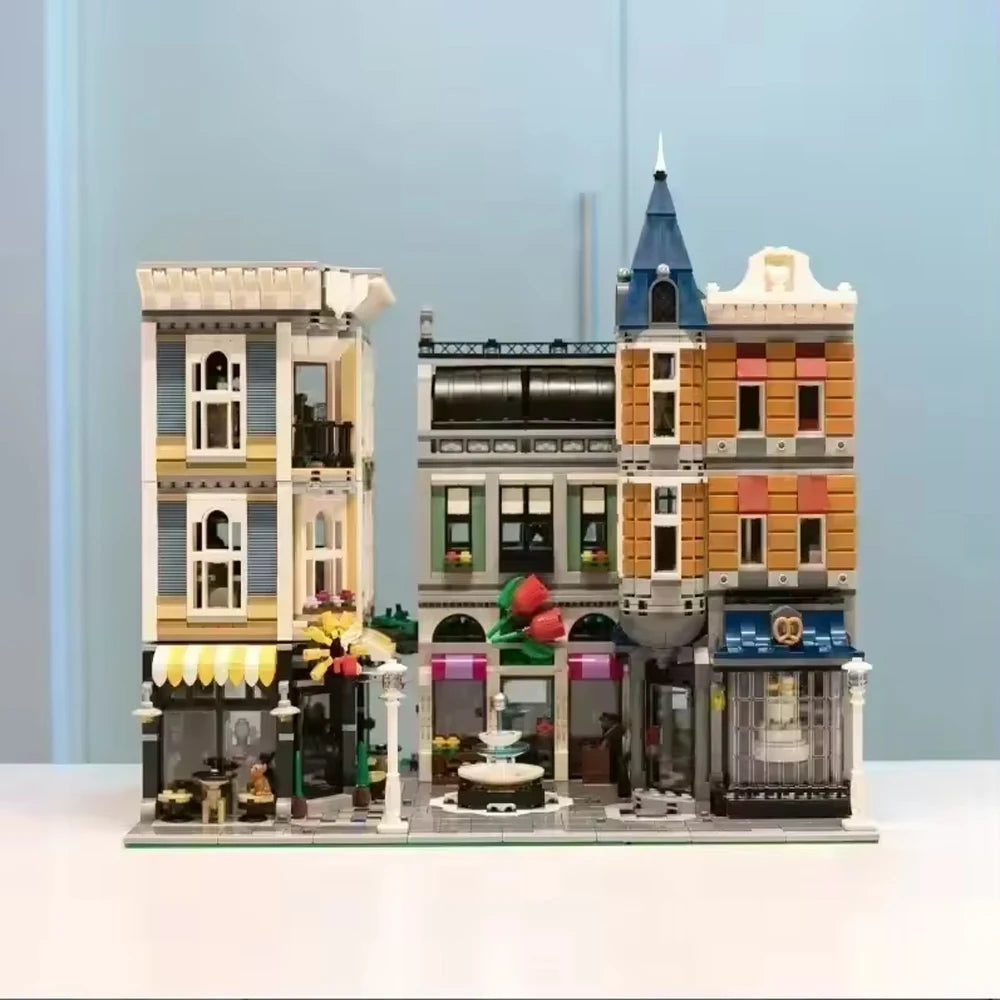 Creatoring Expert Brick Bank & Detective MOC – Street View Building Blocks