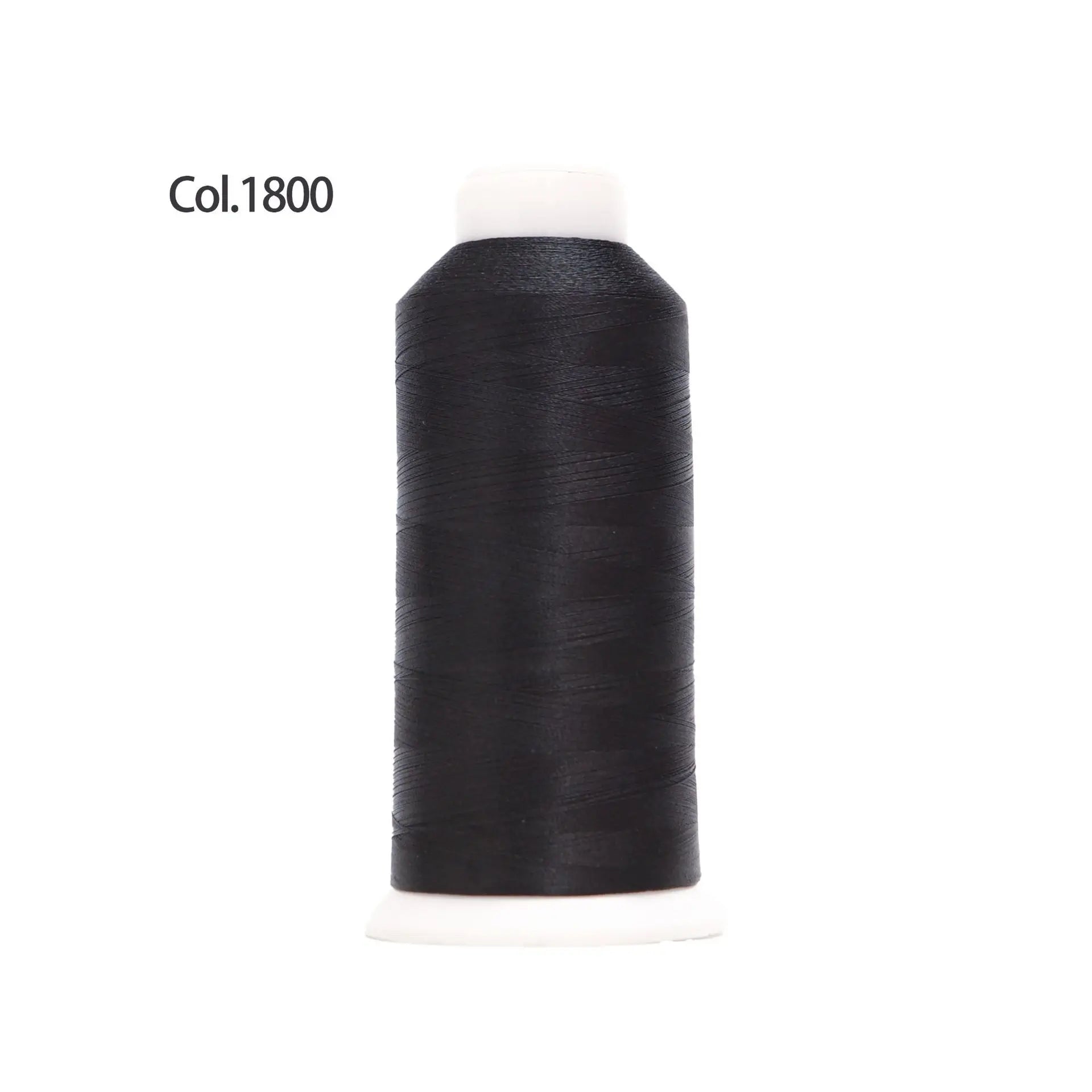 80-Color Polyester Embroidery Thread – 4000m Big Rolls