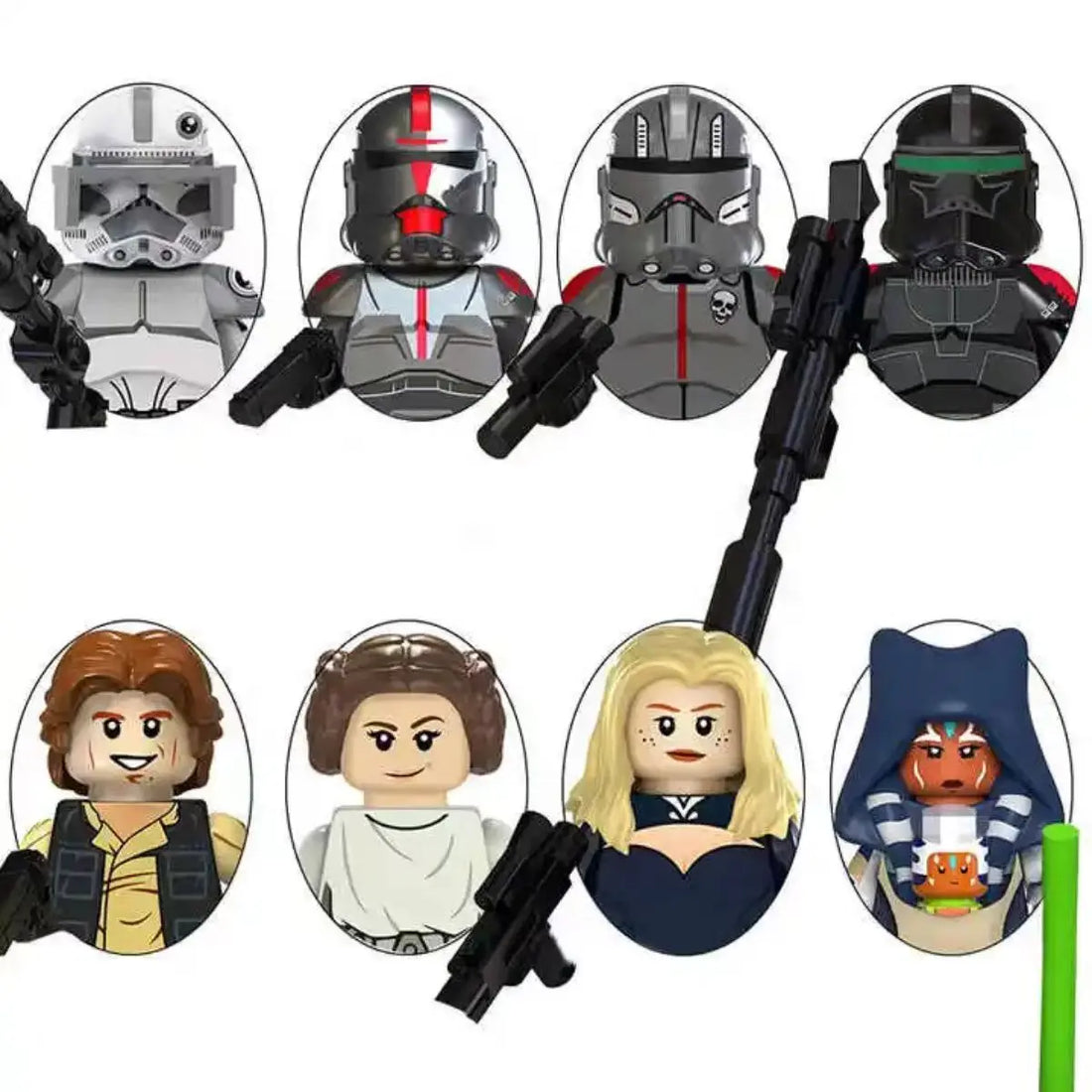 SW Movie Soldier Mini Figures – Action Building Block Toy Set