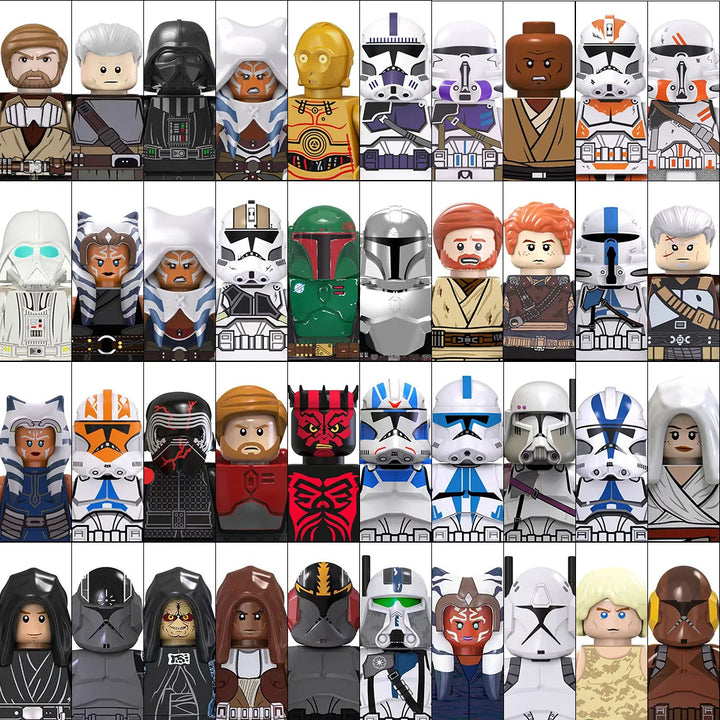 SW Movie Soldier Mini Figures – Action Building Block Toy Set