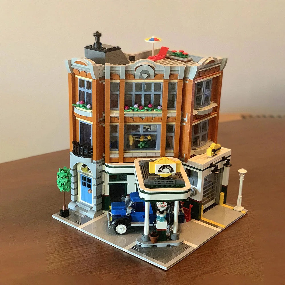Creatoring Expert Brick Bank & Detective MOC – Street View Building Blocks
