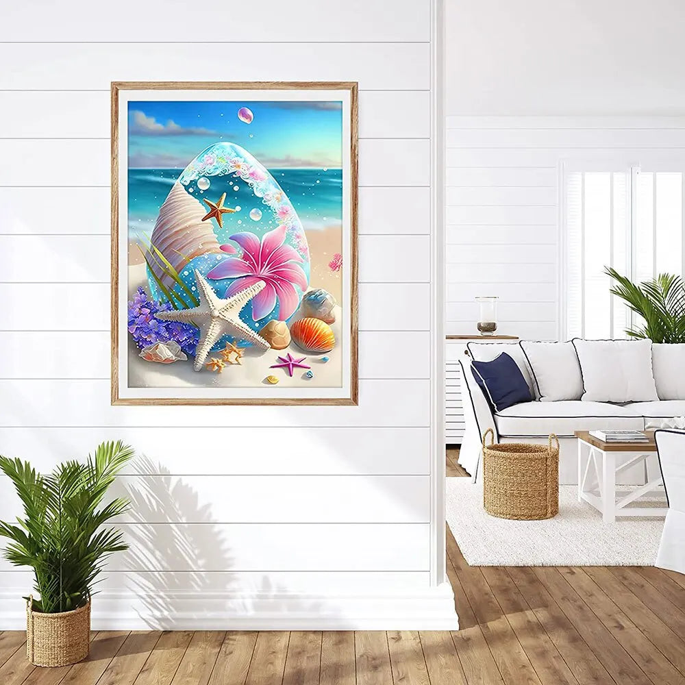Starfish 5D Diamond Painting – Fantasy Seaside Mosaic Kit