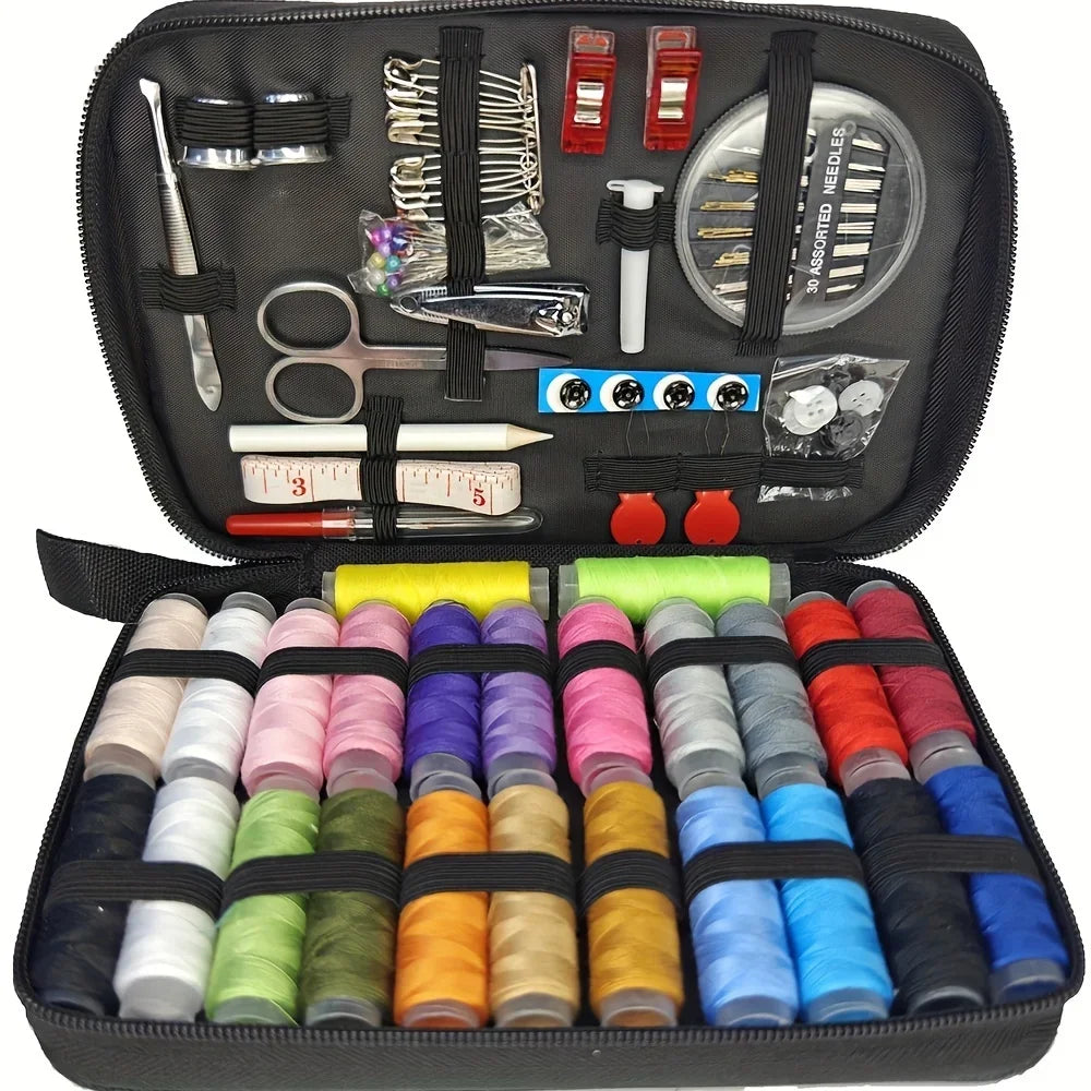 67/128pcs Sewing Kit With Sewing Supplies And Accessories