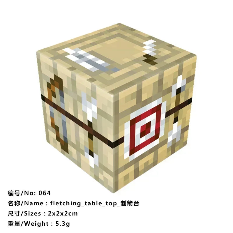 5pcs Magnetic Cube Blocks – Minecraft-Inspired Puzzle Toy Set