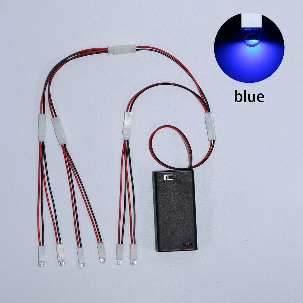 LED Mini Night Light – Battery-Powered DIY Model Lamp