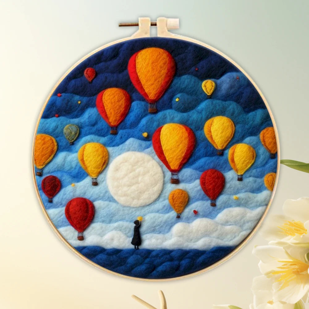 DIY Wool Felting Painting Ki