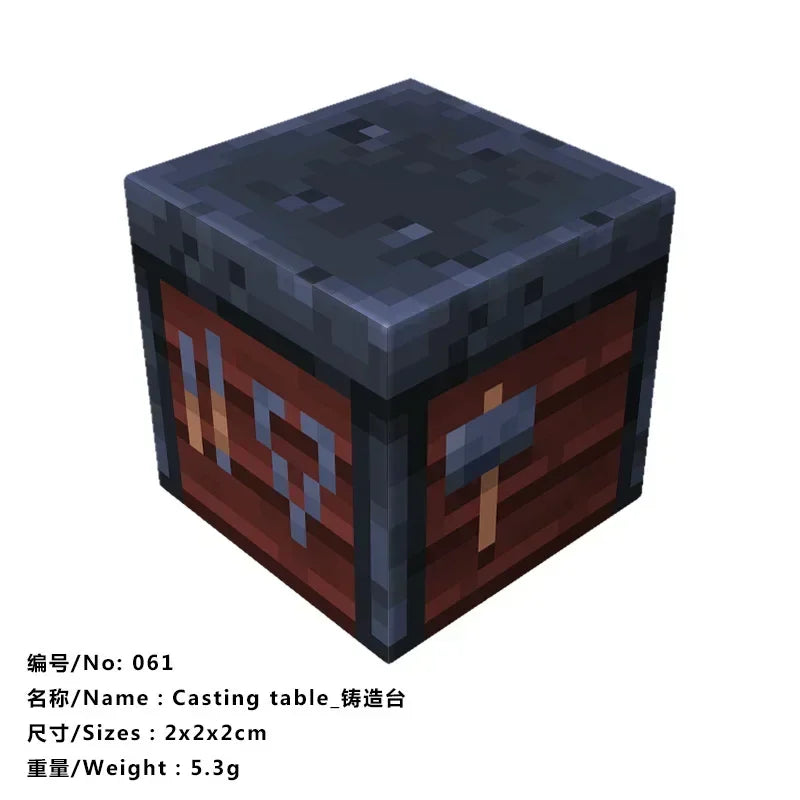 5pcs Magnetic Cube Blocks – Minecraft-Inspired Puzzle Toy Set