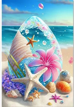Starfish 5D Diamond Painting – Fantasy Seaside Mosaic Kit