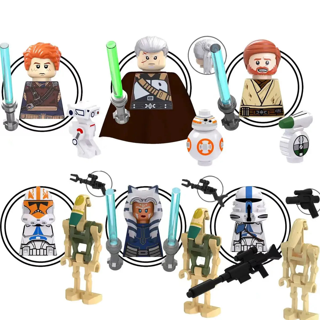 SW Movie Soldier Mini Figures – Action Building Block Toy Set