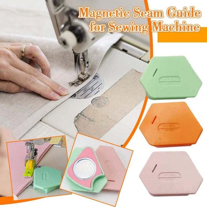 Magnetic Seam Guide – Multifunctional Ruler & Hem Positioner