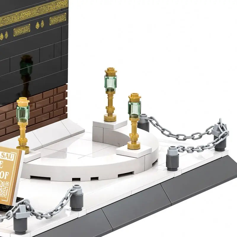 Mecca Mosque & Kaaba Architecture Blocks – Educational Model Set
