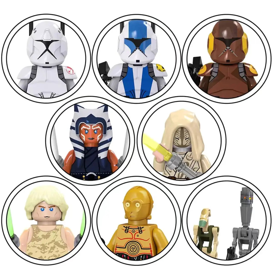 SW Movie Soldier Mini Figures – Action Building Block Toy Set
