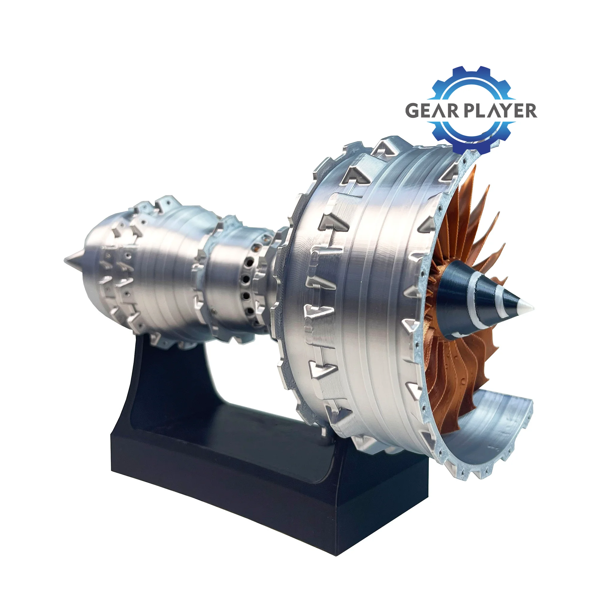 Turbofan Engine DIY Model – Educational Mechanical Aircraft Kit